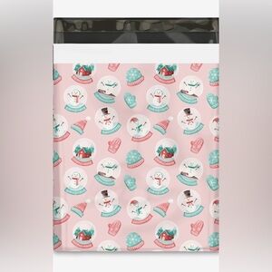 POLYMAILERS (15) 12x15 Snowglobe ☃️ Poly Mailers